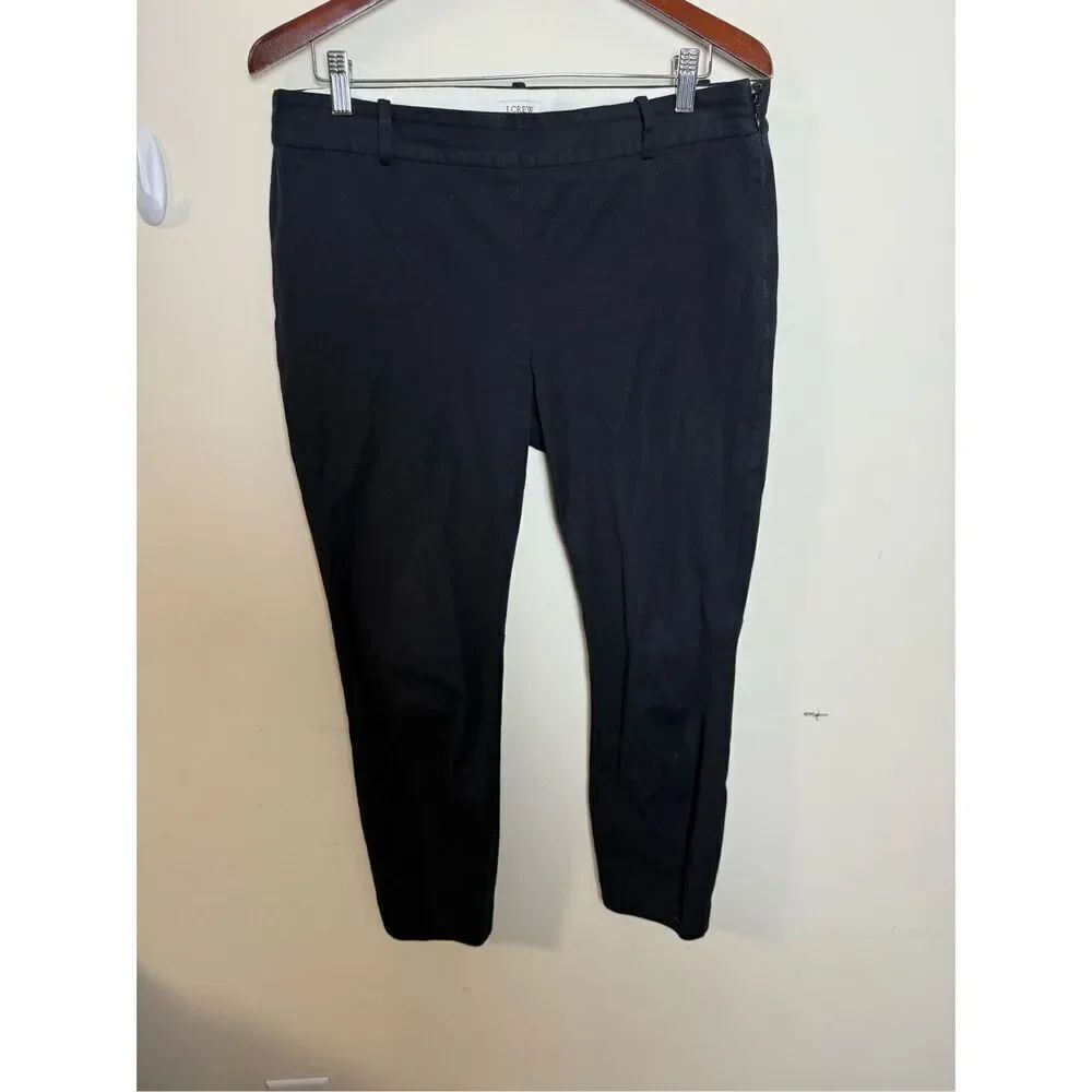 J CREW Women's Black Winnie pant SIZE 014 H5159